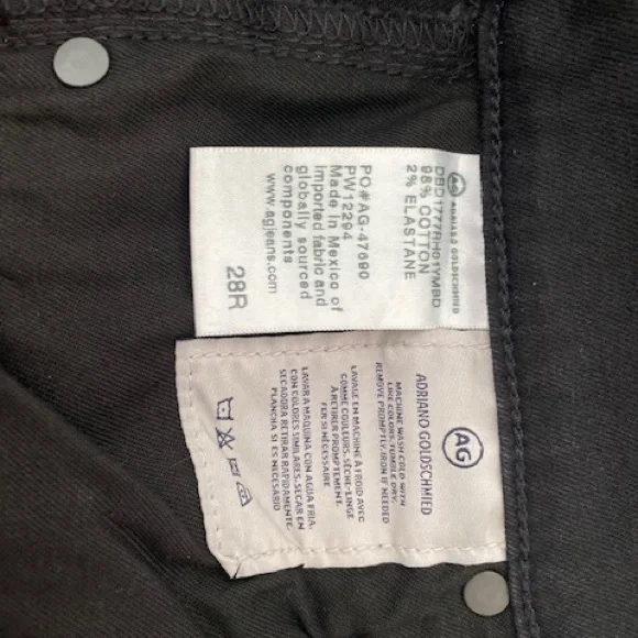 AG FarAH Black Jeans - NWT. Brand new. See tags. Frayed edges & “ripped” knees